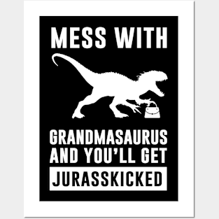 Grandmasaurus Posters and Art